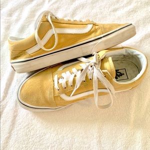 Yellow Old School Vans